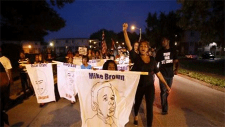 Furia negra en el aniversario de la muerte de Michael Brown